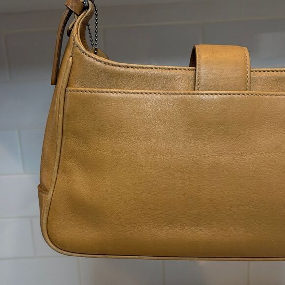 Coach Bag Purse Handbag Leather Vintage Hampton Hobo Shoulder Bag Pocketbook - Picture 4 of 16